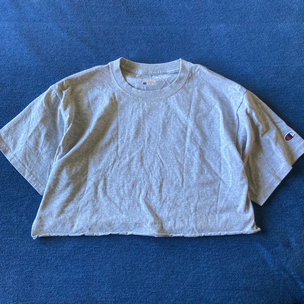 Champion Gray Crop Top